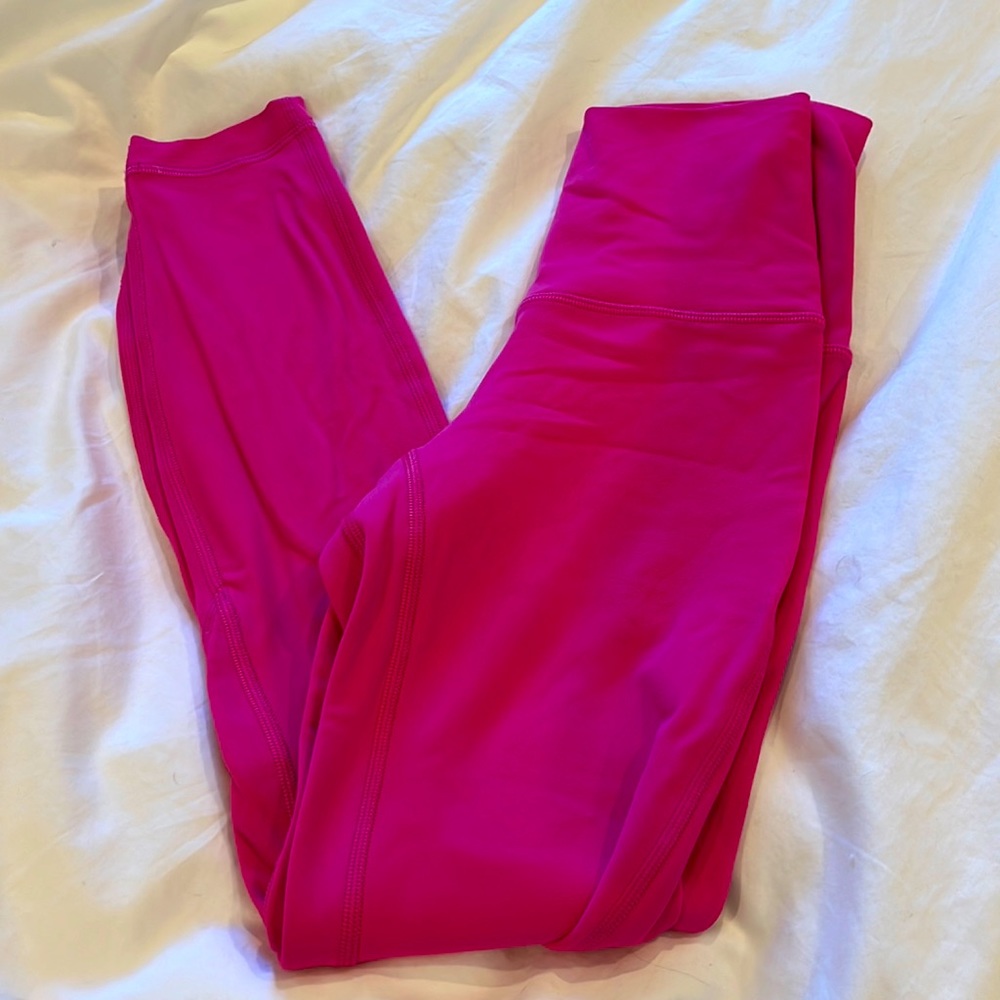 Sonic Pink Align Leggings 25”